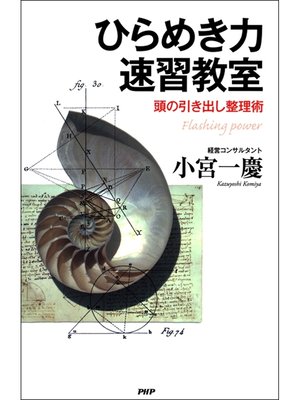 cover image of ひらめき力速習教室　頭の引き出し整理術